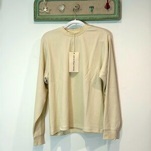 Museum of Peace and Quiet Surplus Long Sleeve Waffle T-Shirt unisex medium new